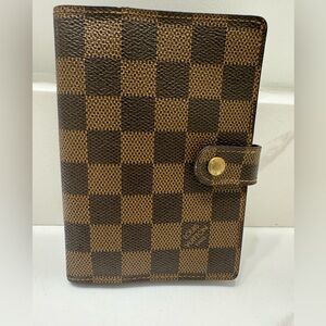Louis Vuitton Damier Ebene Agenda